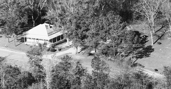 Vintage Aerial photo from 1983 in Coffee County, AL