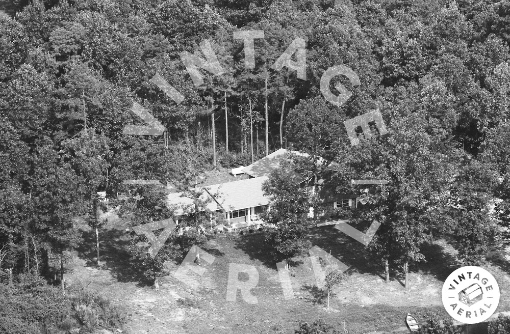 Vintage Aerial Alabama Jackson County 1986 40DJA21