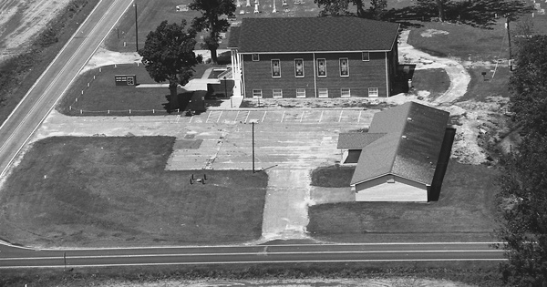 Vintage Aerial photo from 1999 in Bladen County, NC