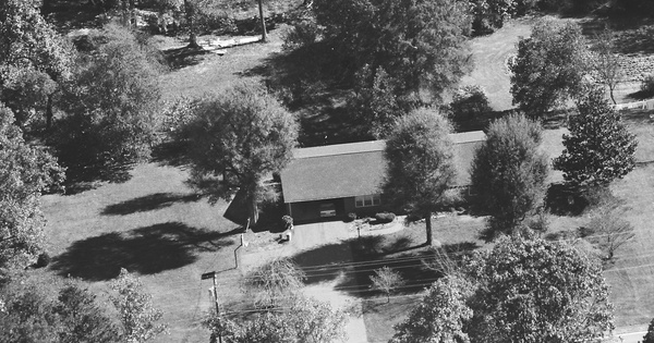 Vintage Aerial photo from 1993 in Iredell County, NC