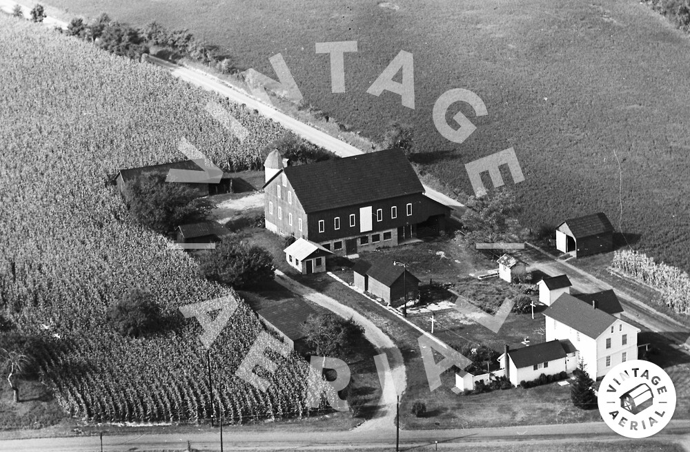 Vintage Aerial Pennsylvania Blair County 1968 15PBL5