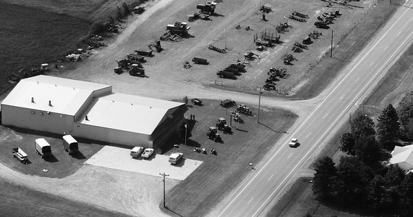 Vintage Aerial photo from 1986 in Polk County, WI