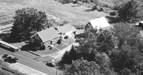 Vintage Aerial photo from 1997 in Waldo County, ME