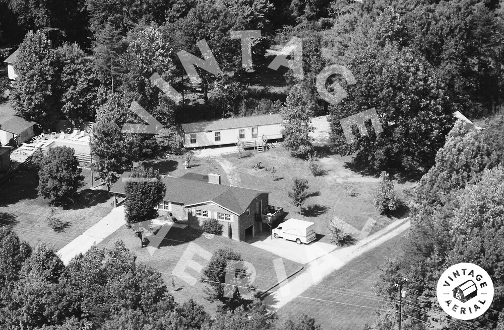 Vintage Aerial North Carolina McDowell County 1987 41AMCD10