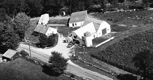 Vintage Aerial photo from 1964 in Hillsborough County, NH