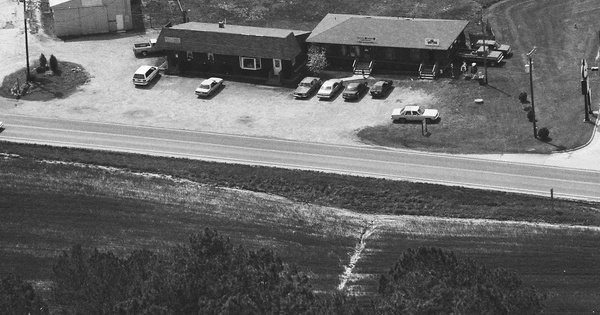 Vintage Aerial photo from 1994 in Lancaster County, VA