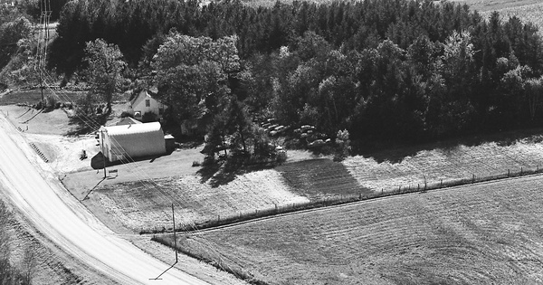 Vintage Aerial photo from 1973 in Jackson County, WI