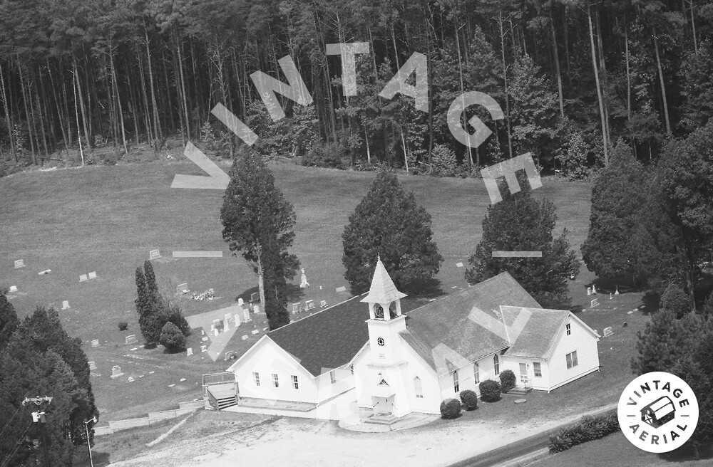 Vintage Aerial Virginia Westmoreland County 1987 9FWL10