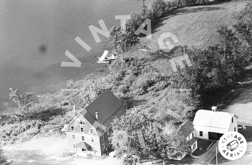 Vintage Aerial Maine Waldo County 1963 37LWA24