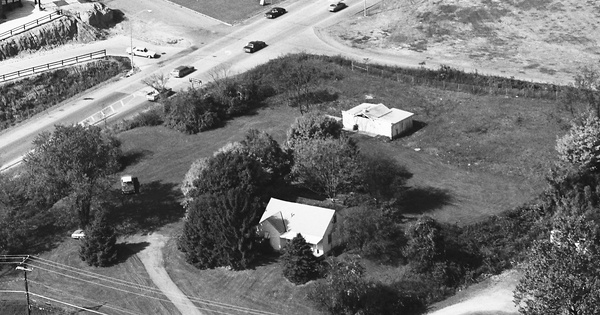 Vintage Aerial photo from 1982 in Cabell County, WV