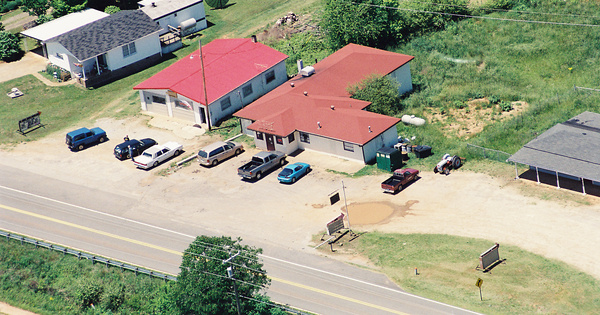 Vintage Aerial photo from 2002 in Pickens County, SC