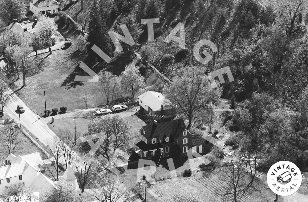 Vintage Aerial West Virginia Mineral County 1986 13TMN7