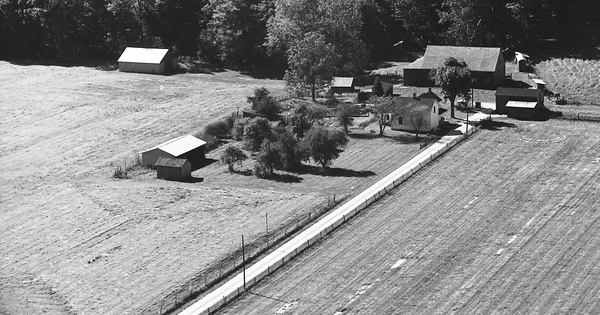 Vintage Aerial photo from 1972 in Decatur County, IN