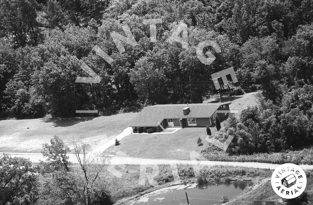 Vintage Aerial Indiana Delaware County 1976 66EDL14