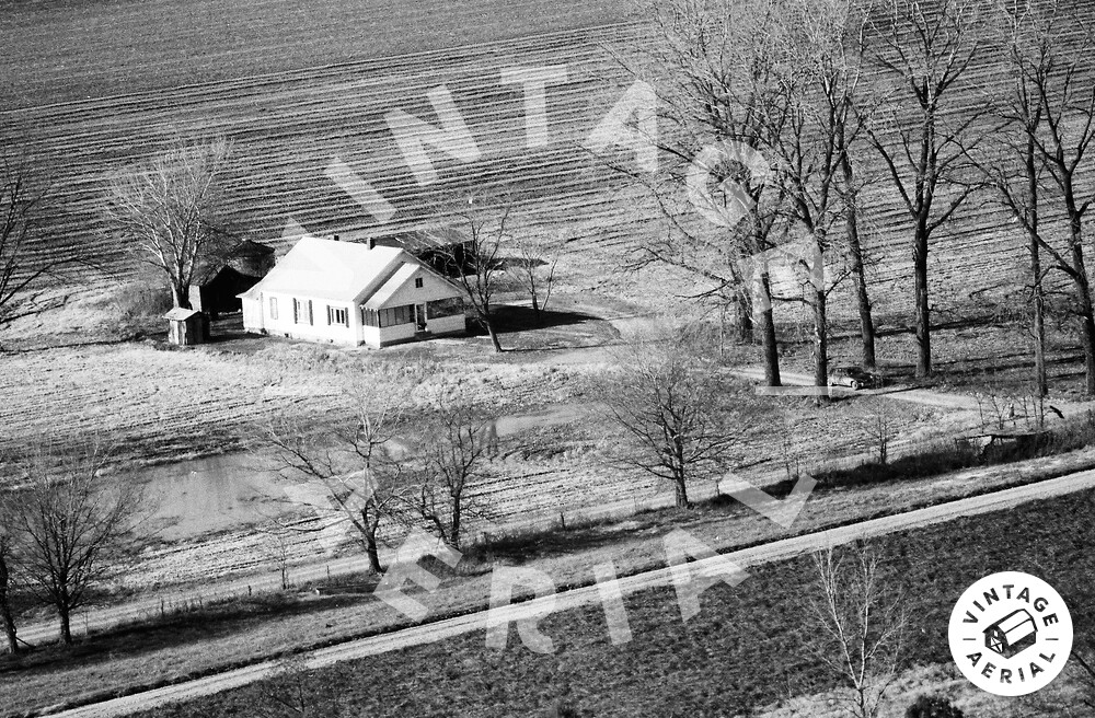 Vintage Aerial Missouri Pemiscot County 1984 79BPM27