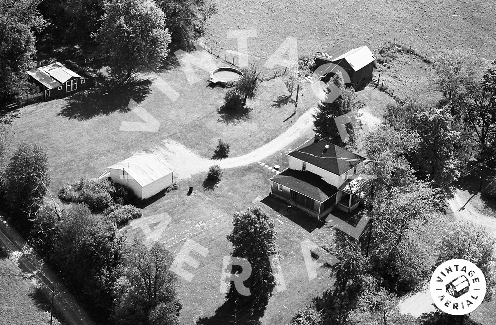 Vintage Aerial Ohio Belmont County 1982 35TBE21