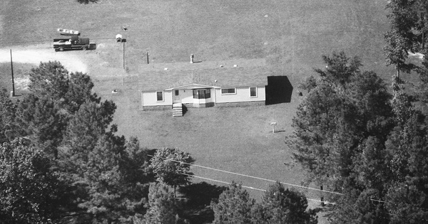 Vintage Aerial photo from 1991 in Wake County, NC