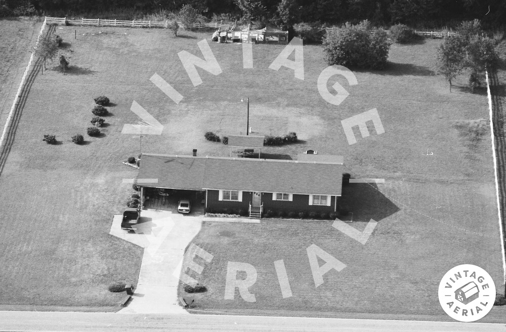 Vintage Aerial North Carolina Vance County 1987 67AVA22