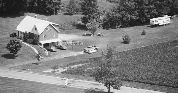 Vintage Aerial photo from 1979 in Fulton County, OH
