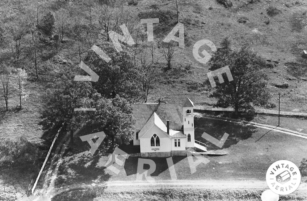 Vintage Aerial Virginia Wythe County 1963 32AWY26