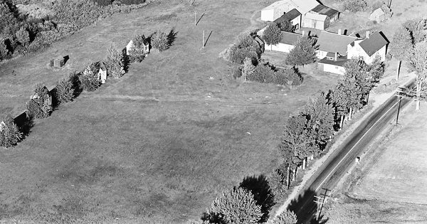 Vintage Aerial photo from 1963 in Strafford County, NH