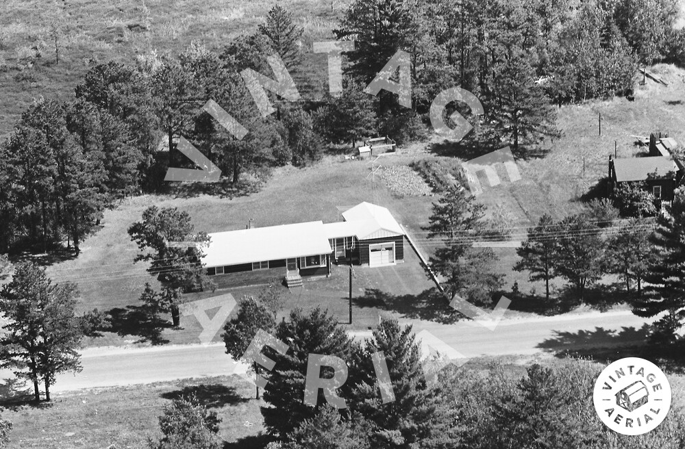 Vintage Aerial New Hampshire Strafford County 1963 6TST34