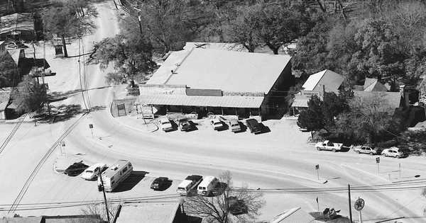 Vintage Aerial photo from 1985 in Hays County, TX