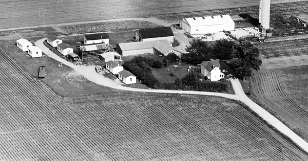 Vintage Aerial photo from 1972 in Ogle County, IL