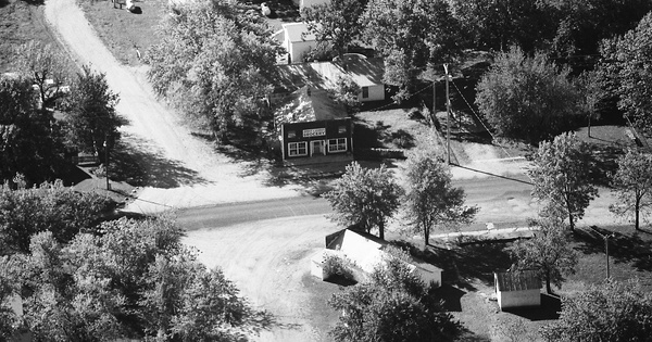 Vintage Aerial photo from 1986 in Laclede County, MO