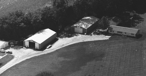 Vintage Aerial photo from 1991 in Whiteside County, IL