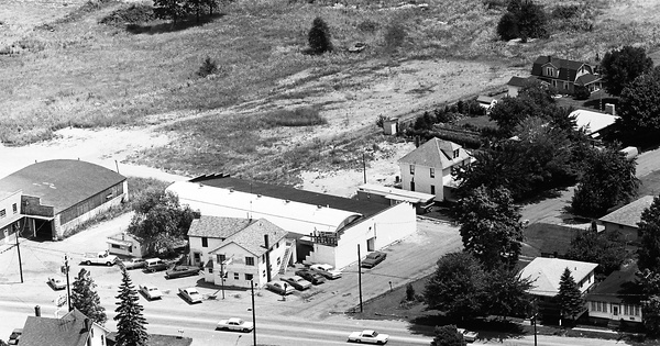 Vintage Aerial photo from 1970 in Carroll County, OH