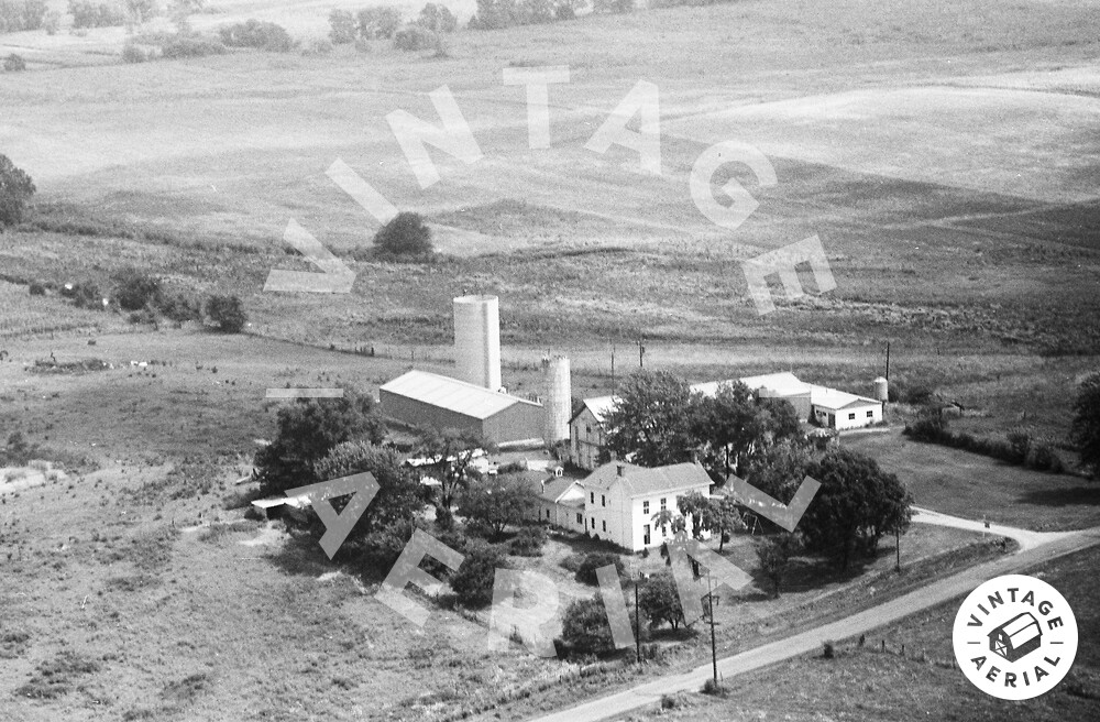 Vintage Aerial Ohio Butler County 1972 56LBU9