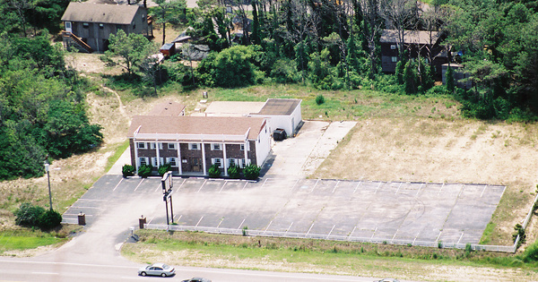 Vintage Aerial photo from 2001 in Dare County, NC
