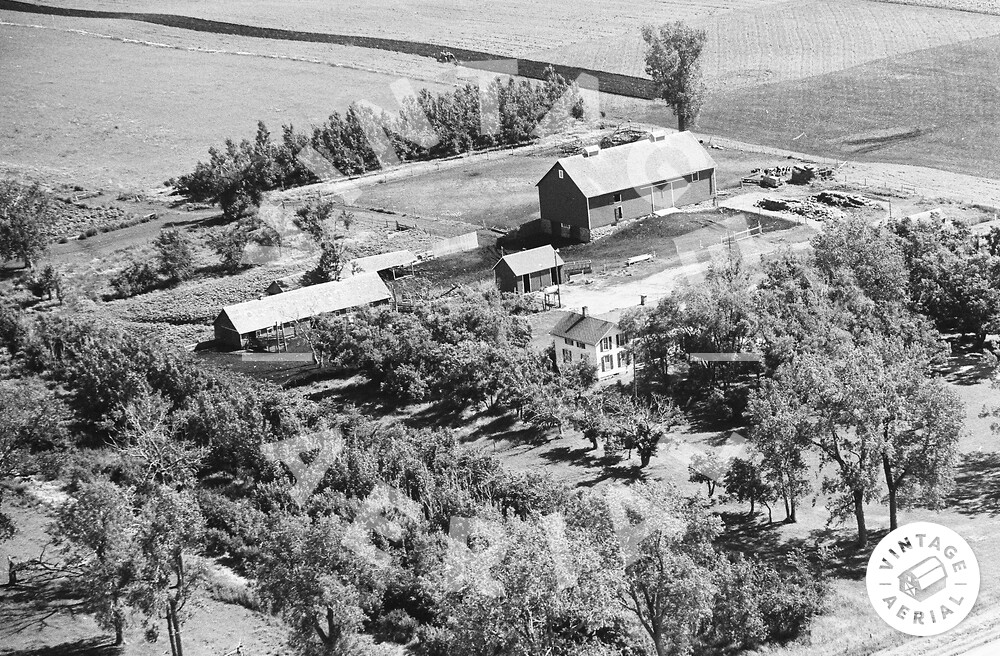 Vintage Aerial South Dakota Moody County 1969 17BMO19