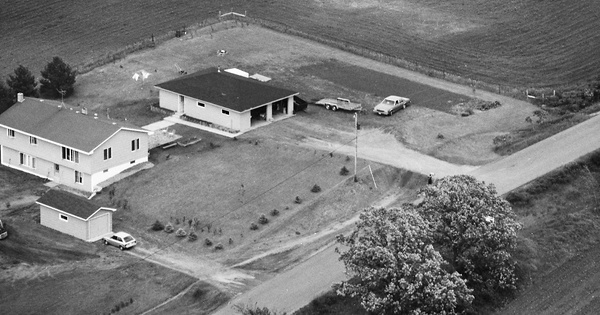 Vintage Aerial photo from 1988 in Wright County, MN