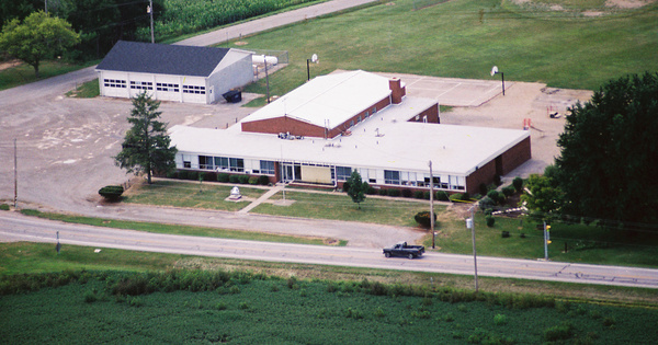 Vintage Aerial photo from 2001 in Union County, OH