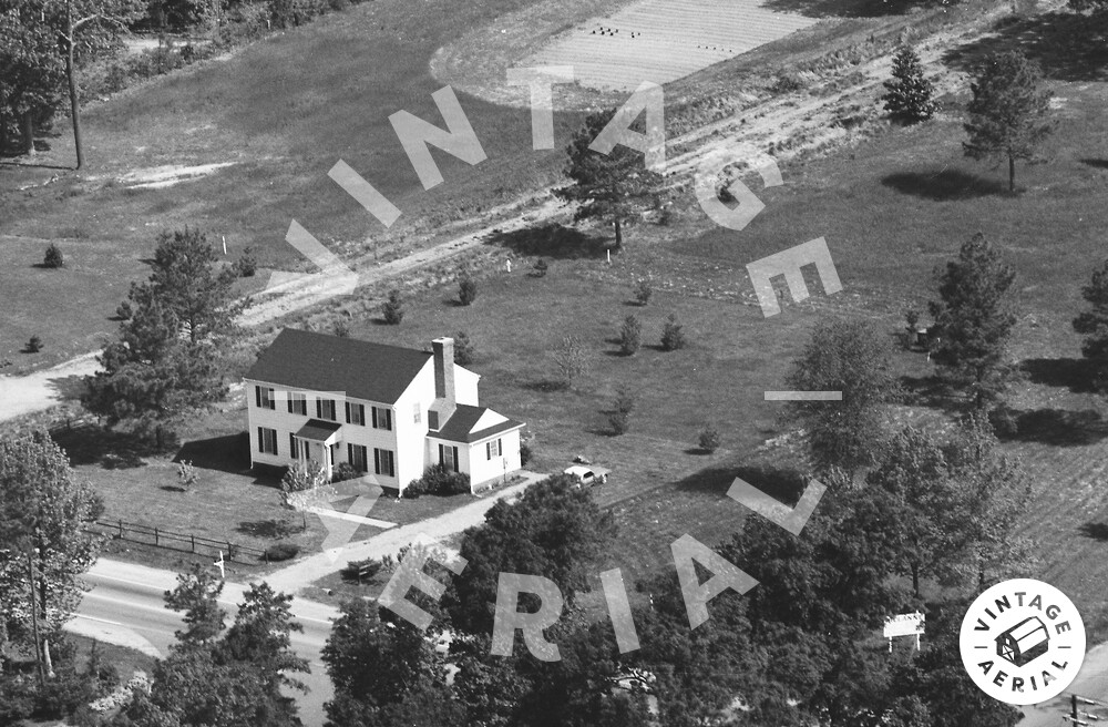 Vintage Aerial Virginia Chesterfield County 1983 1QCH10