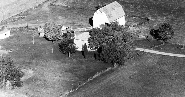 Vintage Aerial photo from 1969 in Licking County, OH