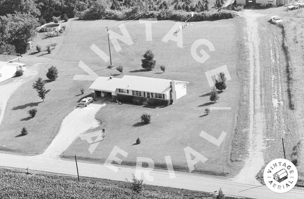 Vintage Aerial Ohio Fairfield County 1978 56PFA2