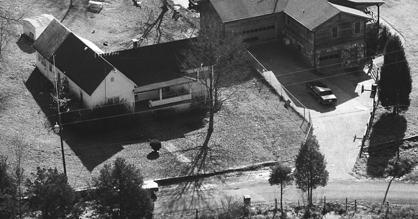 Vintage Aerial photo from 1986 in Meigs County, TN