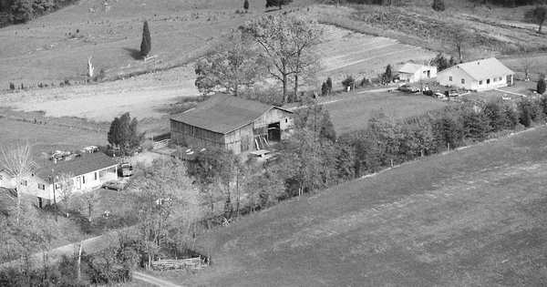 Vintage Aerial photo from 1985 in Hawkins County, TN