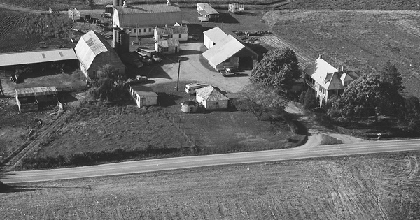 Vintage Aerial photo from 1979 in Frederick County, MD