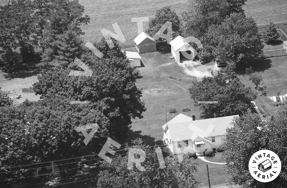 Vintage Aerial Maryland Harford County 1985 1YHA26