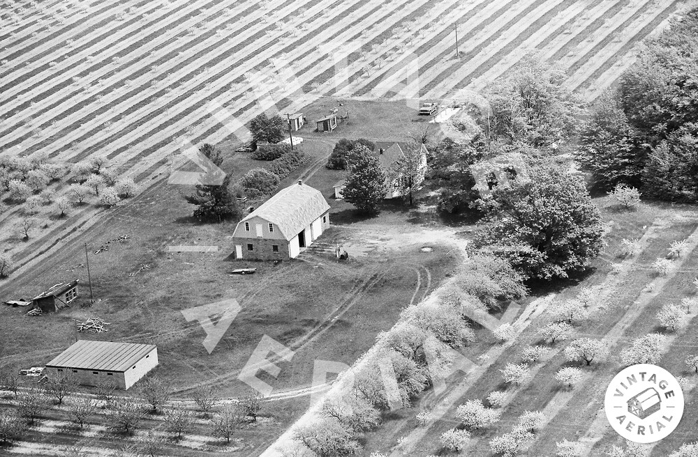 Vintage Aerial Michigan Grand Traverse County 1980 20AGT16