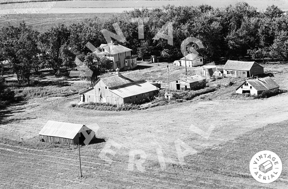 Vintage Aerial Minnesota Murray County 1968 13CMU22