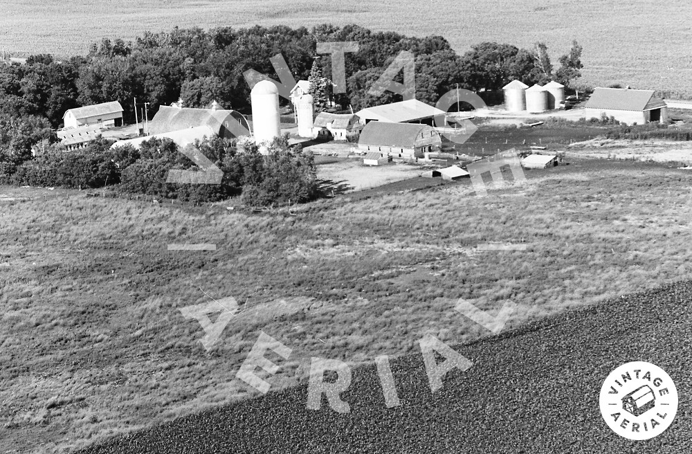 Vintage Aerial Minnesota Meeker County 1970 34PME24
