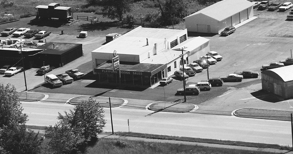 Vintage Aerial photo from 1978 in Hillsdale County, MI