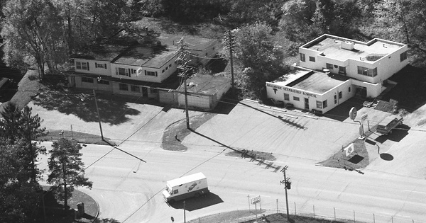 Vintage Aerial photo from 1981 in Hillsdale County, MI