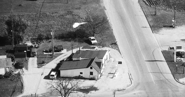 Vintage Aerial photo from 1993 in Van Buren County, MI