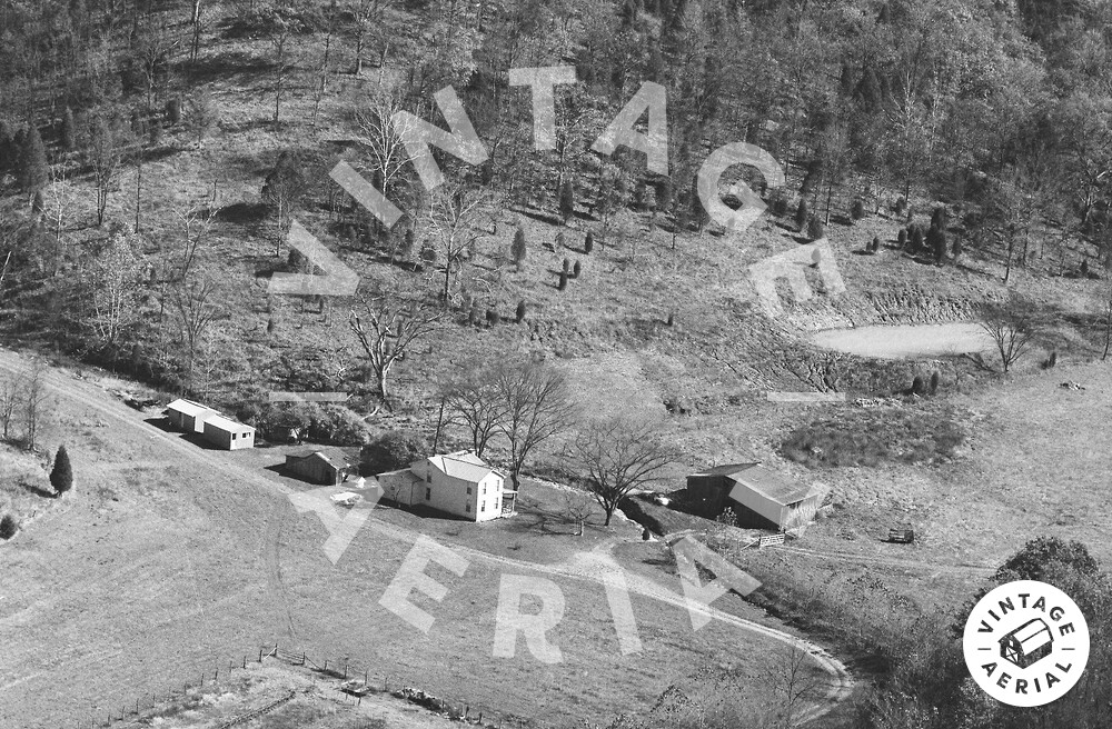 Vintage Aerial Kentucky Trimble County 1978 11MTR27